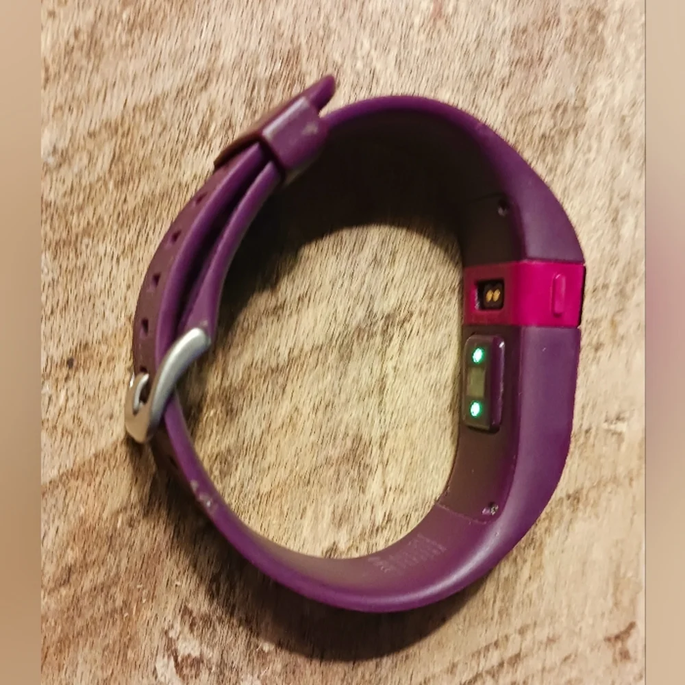 Fitbit Charge HR Wireless Activity Wristband (Plum, L/G) MSRP $129.95